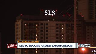 SLS Hotel & Casino set to revisit version of old name, according to blog