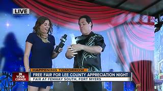Lee County Appreciation night includes free fair
