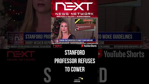 Stanford Professor REFUSES To Cower To Woke Guidelines #shorts