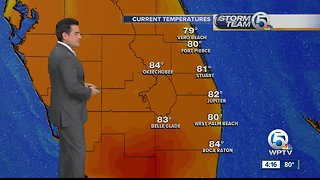 Tuesday mid-afternoon forecast