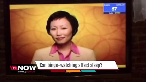 Can binge watching effect sleep