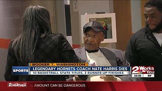 Legendary Hornets coach Nate Harris dies