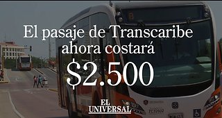 ¿Cuanto te costará Transcaribe por un año con la nueva tarifa?