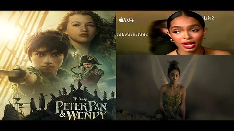 Black Tinkerbell actress Yara Shahidi of Peter Pan & Wendy talks Correcting Original Peter Pan