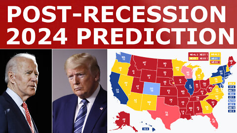 TRUMP vs. BIDEN! - Post-Recession 2024 Election Prediction (July 2022)