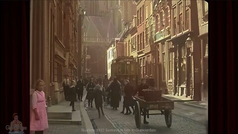 Haarlem, Netherlands - 1912 - Colorized