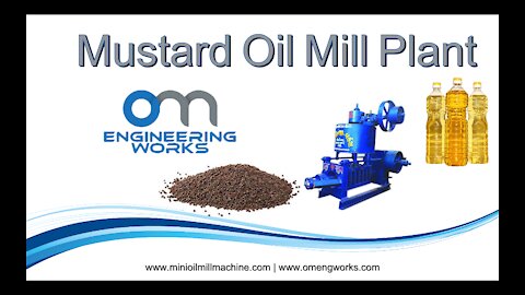 3 TON Mustard Oil Mill | Mustard Oil Expeller | OM Mini Oil Mill | Oil Extraction Machine