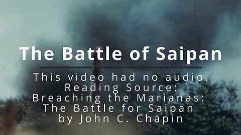 Remembering the Battle of Saipan | Subtitles from 'Breaching the Marianas: The Battle for Saipan'