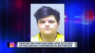 20-year-old facing 16 charges for allegedly recording coworkers inside bathroom at Fenton Tim Hortons