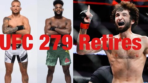 TJ Dillashaw Vs Aljamain Sterling UFC 279, Zabit Retires, Andrade Vs Fiorot, Todays MMA News