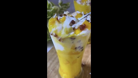 Mango Mastani, 🥭 milkshake, recipe ￼
