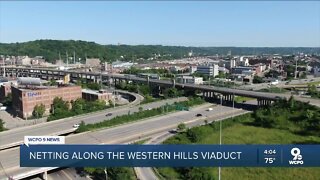 Report recommends safety netting on one portion of Western Hills Viaduct