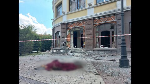 Ukraine bombed the hotel I was in. Was Ukraine targeting journalists?