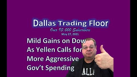 Dallas Trading Floor LIVE May 27, 2021