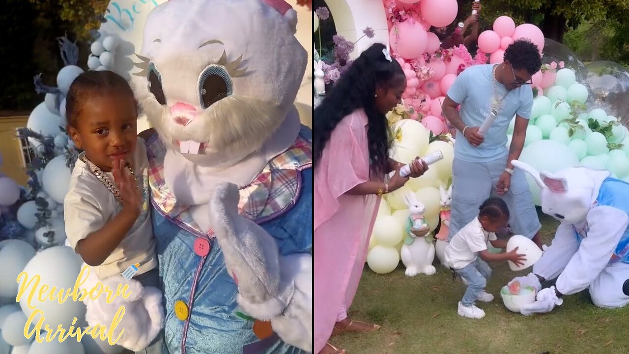 Tracy T Kash Doll s Son Kashton Helps With Unveiling Their Gender Reveal