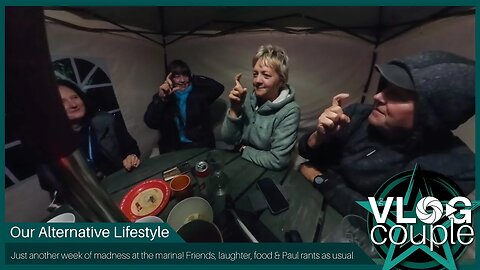 Our mad alternative lifestyle! Friends, laughter, food, beer and Paul has a his usual rant!
