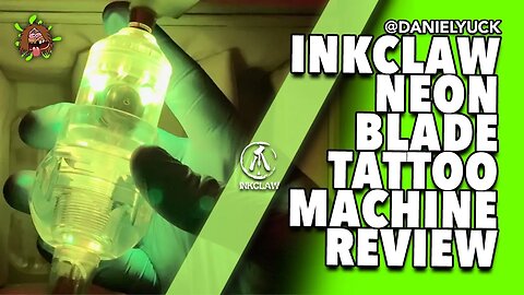 InkClaw Neon Blade Tattoo Machine Unboxing And Review