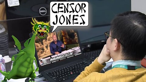 Watch The CCP Censor Alex Jones In Real Time