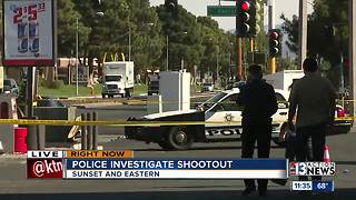 Police investigating shootout near Sunset and Eastern