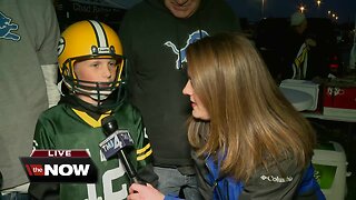 A family divided: Packers and Lions fans take Lambeau