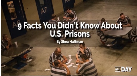 9 facts about U.S. prisons