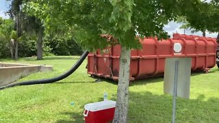 From the scene: Winter Haven Hospital fuel tank spills into Lake Martha