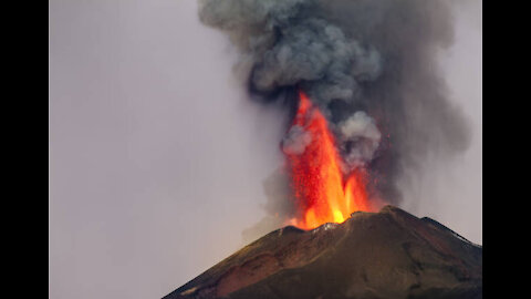 volcano is located north of , California.