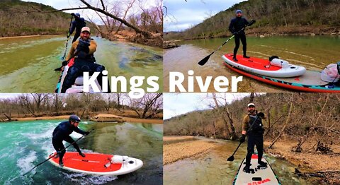 Kings River SUP | Winter Paddleboarding | Arkansas