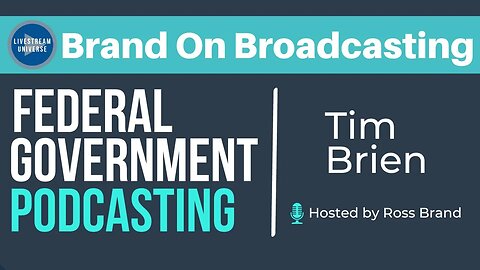 Get Paid to Podcast: Podcasting in the Federal Government