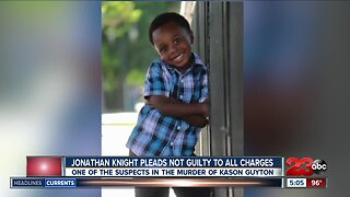 Jonathan Knight pleads not guilty in shooting death of Kason Guyton
