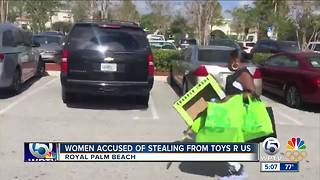 Women accused of stealing from Toys R Us in Royal Palm Beach