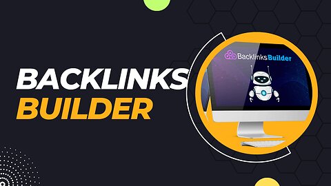 Backlinks Builder - World's First AI Backlinks Creator