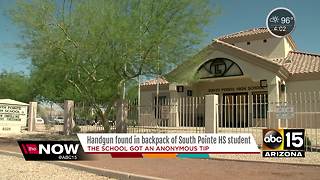 Phoenix student brings gun to high school