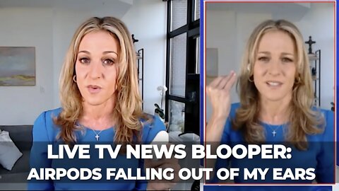 TV NEWS BLOOPERS: My AirPods fell out of my ears on LIVE national TV, plus how I fixed it