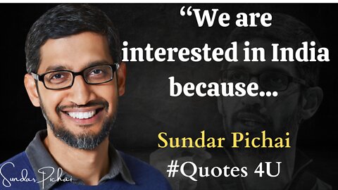 You might fail a few times, but ...Sundar Pichai intersting Quotes That Will Inspire You