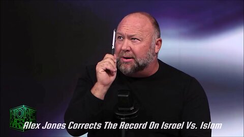 ALEX JONES Corrects The Record of Harrison Smith On Israel Vs. Islam! Count The Blood Libels Part 2