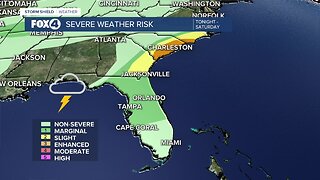 Evening storms on the way to SWFL