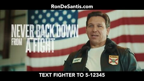 Ron DeSantis Top Gov Dogfighting Ad (Inspired By Top Gun 2: Maverick)