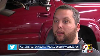 Certain Jeep Wrangler models under investigation