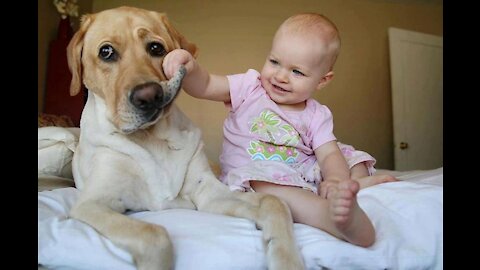 Baby and Dog!!!!