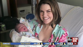 Lauren Rozyla welcomes Ezra to ABC Action News family