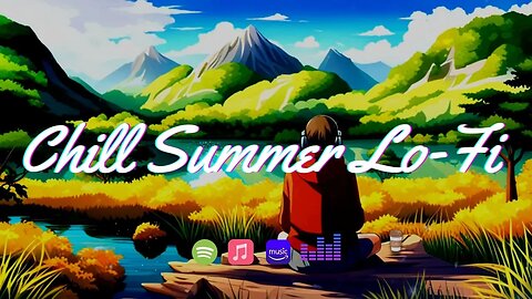 Chill Summer Lofi Beats 🎵 - A Coffee Break Reflection 🎵| lofi hiphop