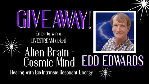 WIN a livestream ticket to see EDD EDWARDS!