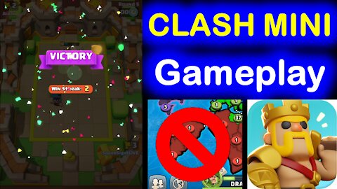 Clash Mini Gameplay with in-game sounds but no commentary! 21 Nov 2021