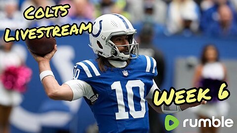 Colts vs. Jaguars - Week 6 - Colts Livestream