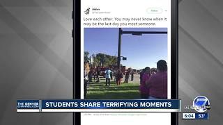 Social media posts from Florida school shooting