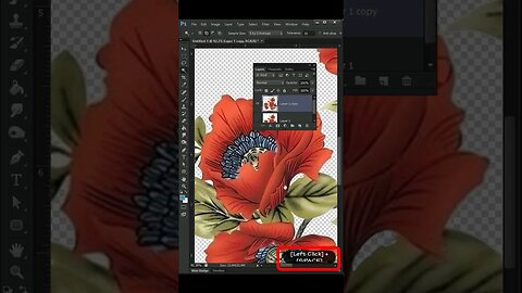 how to remove background from flower photo photoshop tutorial #photoshop #shorts of ritik kherala