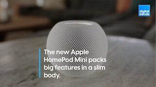 Apple HomePod mini packs big features in a slim body for just $99
