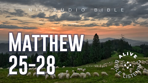 Matthew 25-28 | Alive Bible Listening