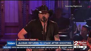 Jason Aldean resumes tour in Tulsa after Las Vegas shooting